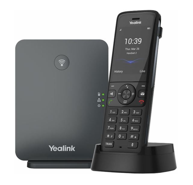 Yealink W78P Wireless DECT Phone System, Solution including W70B Base Station and 1x W78H Handset, Scalable solution, optimised wireless communication Yealink W78P Wireless DECT Phone System, Solution including W70B Base Station and 1x W78H Handset, Scalable solution, optimised wireless communication